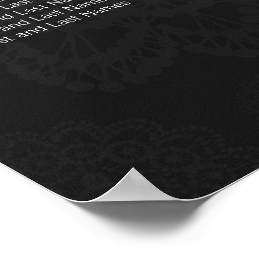 De sleutel van het de zittingskaartje van het huwe poster (Hoek)