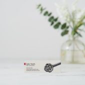 De sleutel van uw visitekaartje van het Succes van (Staand voorkant)