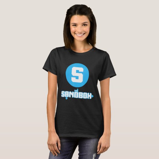 De sleutelcode van de Spel van Sandbox Crypto Symb T-shirt (Voorkant volledig)