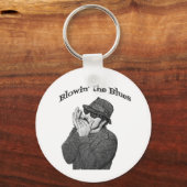 De Sleutelhanger Blauwte blazen (Voorkant)