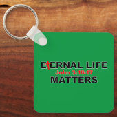 De Sleutelhanger Eternal Life is belangrijk (Voorkant)
