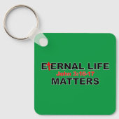 De Sleutelhanger Eternal Life is belangrijk (Voorkant)