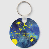 De Sleutelhanger Little Prince Quote Button (Voorkant)