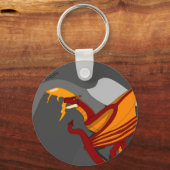 De Sleutelhanger van de branddraak (Voorkant)