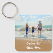 De Sleutelhanger van de de Naam van de Foto van de (Voorkant)