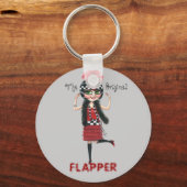 De Sleutelhanger van de Originele Flapper Roaring  (Voorkant)