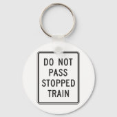 De Sleutelhanger van de overgeslagen trein niet ov (Voorkant)