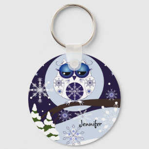 De sleutelhanger van de Sneeuwknol van de klap & v