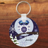 De sleutelhanger van de Sneeuwknol van de klap & v (Voorkant)