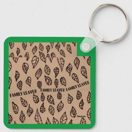 DE SLEUTELHANGER VAN DE STAMBOOM (Achterkant)