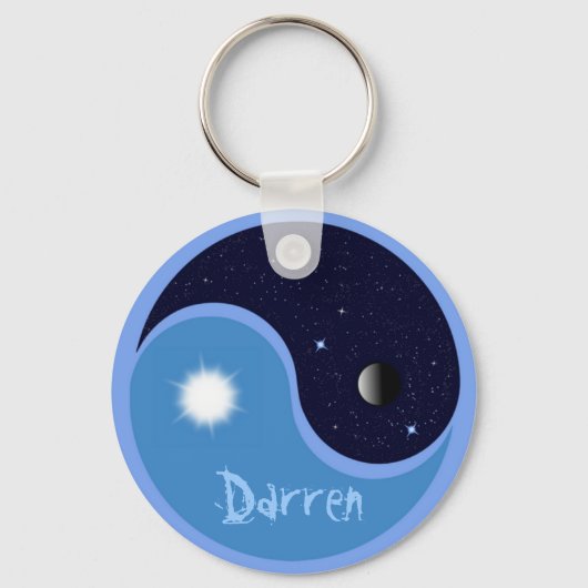 De Sleutelhanger van de zon, de maan en de sterren (Voorkant)