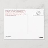 De Sleutelhanger van Demeter Briefkaart (Achterkant)