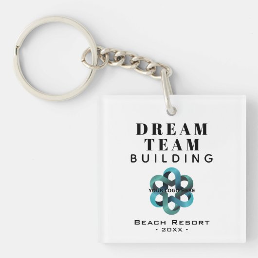 De Sleutelhanger van het Bedrijf van de Bouw van h (Voorkant)