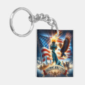 De Sleutelhanger van het Heilig Licht van de Vrijh (Voorkant Links)