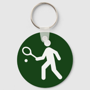 De Sleutelhanger van het Symbool van het tennis