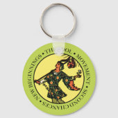 De Sleutelhanger Vol met Tekst (Voorkant)