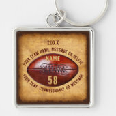 De  Sleutelhangers van het Football voor Spelers p (Voorkant)