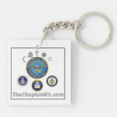 De sleutelketen van de Chaplain Kit Sleutelhanger (Achterkant)