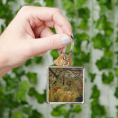 De sleutelketen van de tijger in Rousseau Sleutelhanger (Hand)