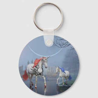 De sleutelketen van Unicorns Sleutelhanger