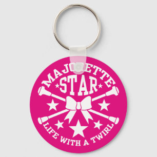 De Sleutelring van Majorettes Sleutelhanger