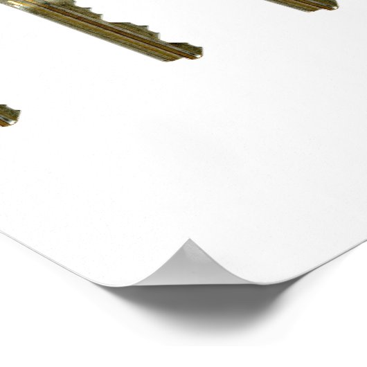 De sleutels tot onze rechten poster (Hoek)