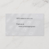 De sleutels van het aantal op calculator langzaam  visitekaartje (Achterkant)