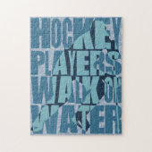 De sleutelspelers lopen op water legpuzzel (Verticaal)