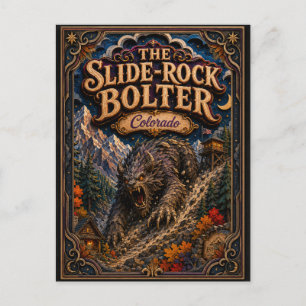 De Slide-Rock Bolter Colorado Popcut Legends Briefkaart