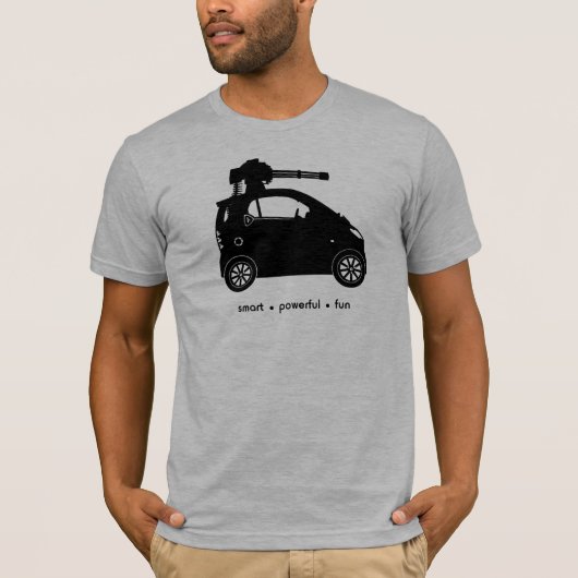 De slimme auto t-shirt (Voorkant)