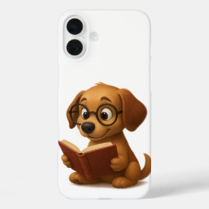 De slimme hond van de toekomst iPhone 16 plus hoesje