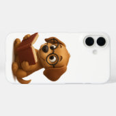 De slimme hond van de toekomst Case-Mate iPhone case (Achterkant (horizontaal))