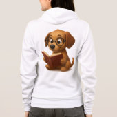 De slimme hond van de toekomst hoodie (Achterkant)