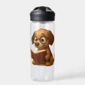 De slimme hond van de toekomst waterfles (Voorkant)