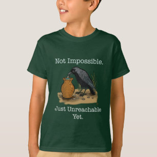 De slimme kraai: niet onmogelijk t-shirt