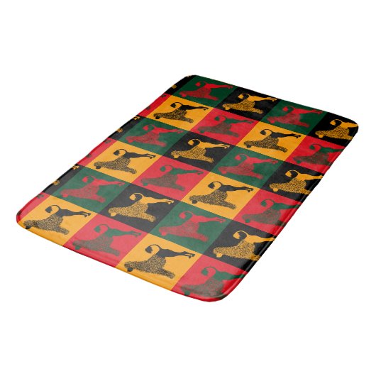 De slimme Portugese waterhond Badmat (Gekanteld)