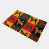 De slimme Portugese waterhond Deurmat (Schuin)