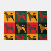 De slimme Portugese waterhond Deurmat (Voorkant)