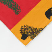 De slimme Portugese waterhond Fleece Deken (Hoek)