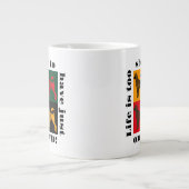 De slimme Portugese waterhond Grote Koffiekop (Voorkant)