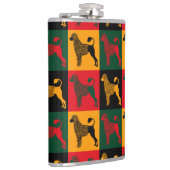 De slimme Portugese waterhond Heupfles (Rechts)