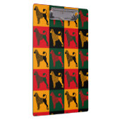 De slimme Portugese waterhond Klembord (Rechts)