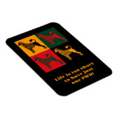 De slimme Portugese waterhond Magneet (Rechterzijde)