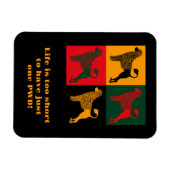 De slimme Portugese waterhond Magneet (Horizontaal)