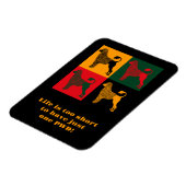 De slimme Portugese waterhond Magneet (Linkerzijde)