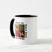 De slimme Portugese waterhond Mok (Voorkant links)