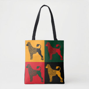 De slimme Portugese waterhond Tote Bag