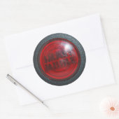 De slimme Reeks van de Sticker van de Raket (Envelop)