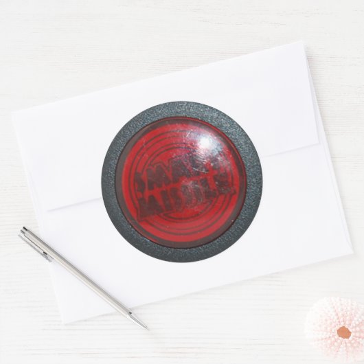 De slimme Reeks van de Sticker van de Raket (Envelop)