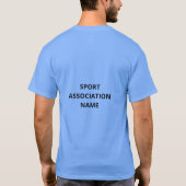 De slimme Waterverf bepaalde Sjabloon van het Biki T-shirt (Achterkant)